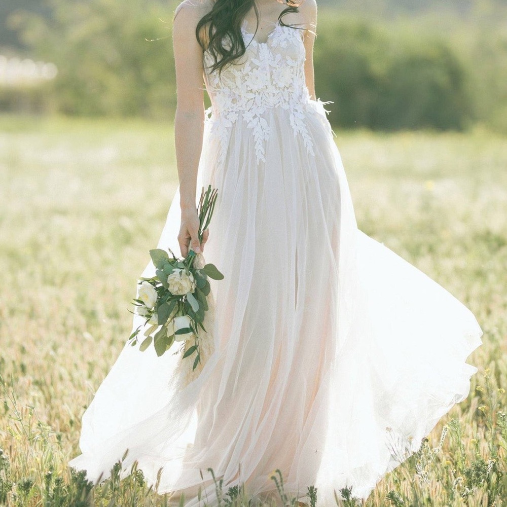 MORNING LAVENDER JOSEPHINE SWEETHEART TULLE GOWN New small